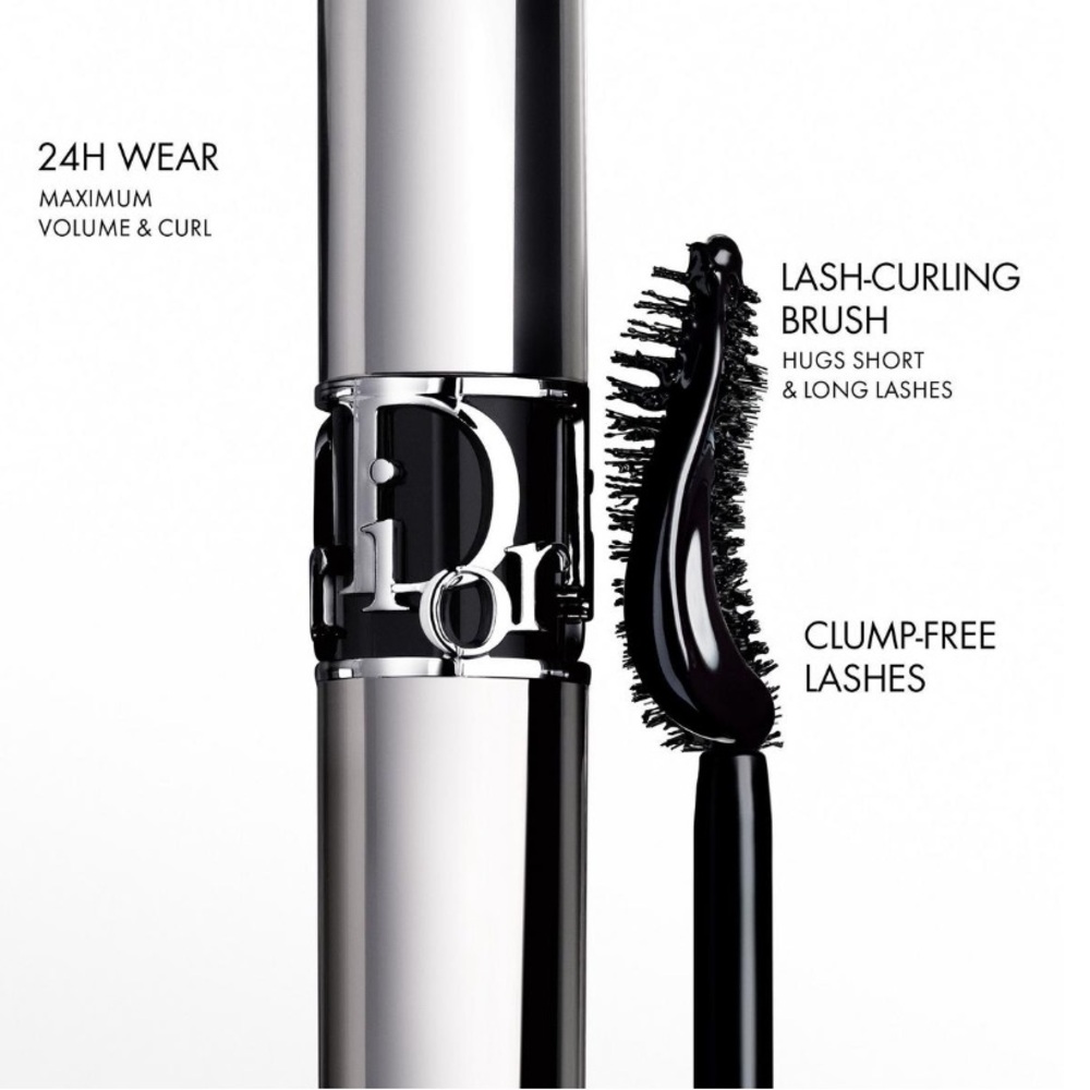 NEW DIOR Diorshow Iconic Overcurl Mascara Color 090 Black